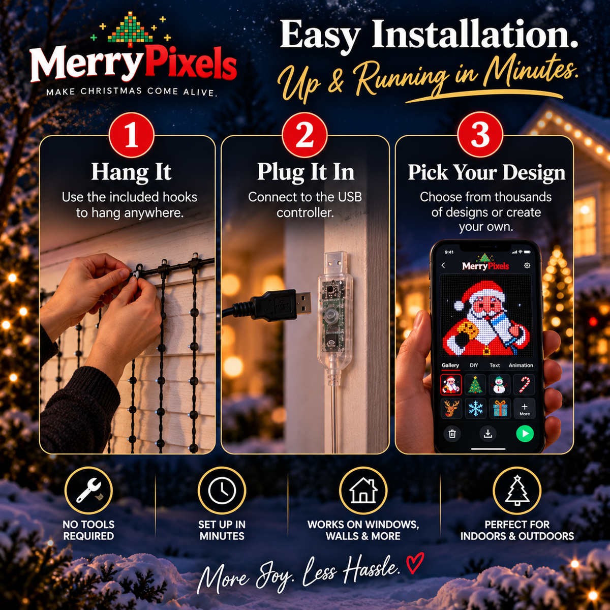 MerryPixels™ String Lights